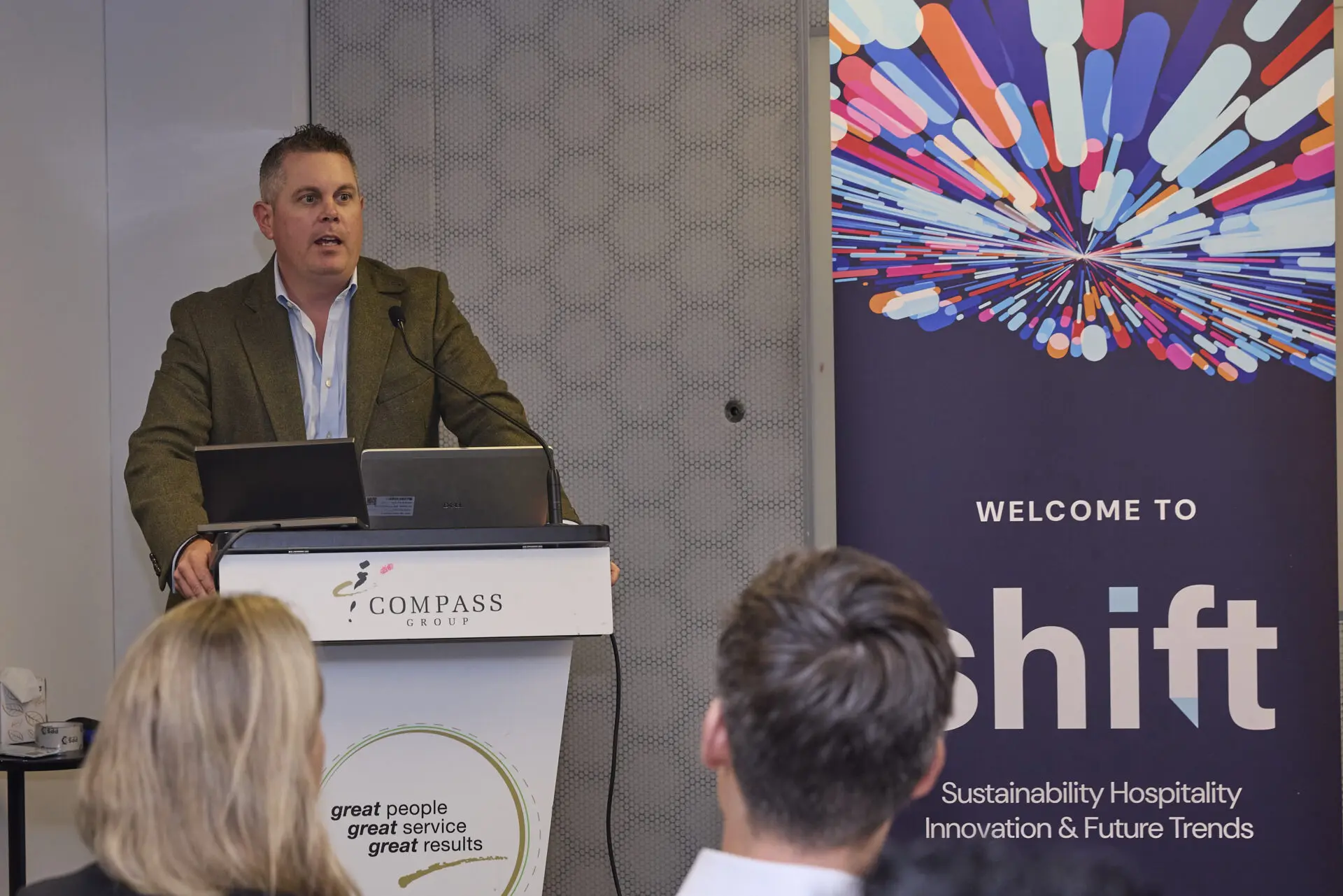 Toby Edmunds, ED - Foodbuy, DeltaFM & Omega speaks at SHIFT